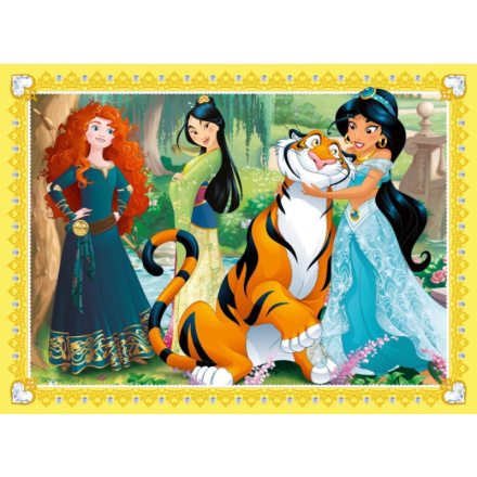 RAVENSBURGER Puzzle Disney Princezny: Láskyplná péče 4v1 (12,16,20,24 dílků) 111933