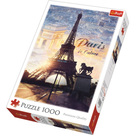 TREFL Puzzle Paříž za úsvitu 1000 dílků 112322