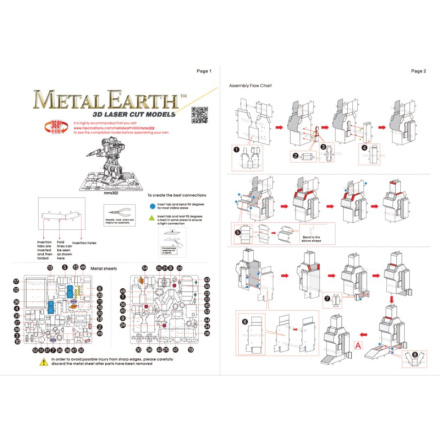 METAL EARTH 3D puzzle Transformers: Soundwave 115534