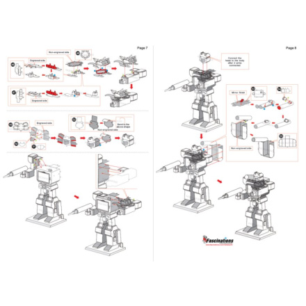 METAL EARTH 3D puzzle Transformers: Soundwave 115534