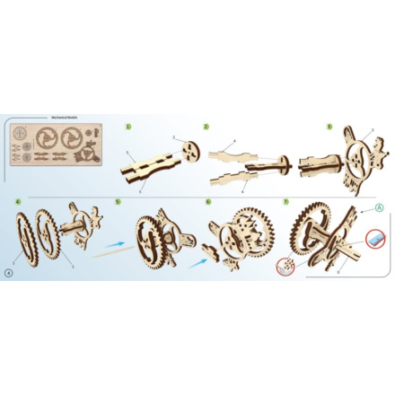 UGEARS 3D puzzle Divadlo 70 dílků 116134