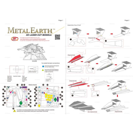 METAL EARTH 3D puzzle Star Wars: Snowspeeder 117232