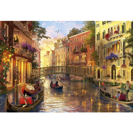 EDUCA Puzzle Soumrak v Benátkách 1500 dílků 118375