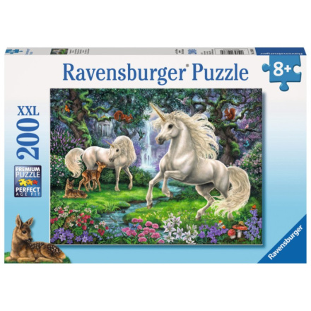 RAVENSBURGER Puzzle Kouzelní jednorožci XXL 200 dílků 118691