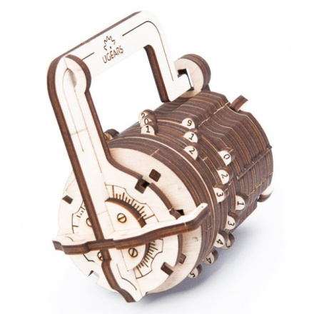 UGEARS 3D puzzle Číselný zámek 34 dílků 119048