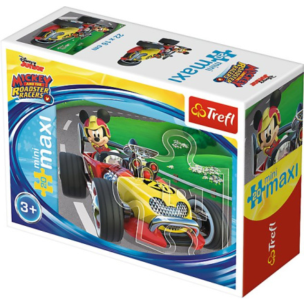 TREFL Puzzle Mickey Mouse: Závodník 20 dílků 120132