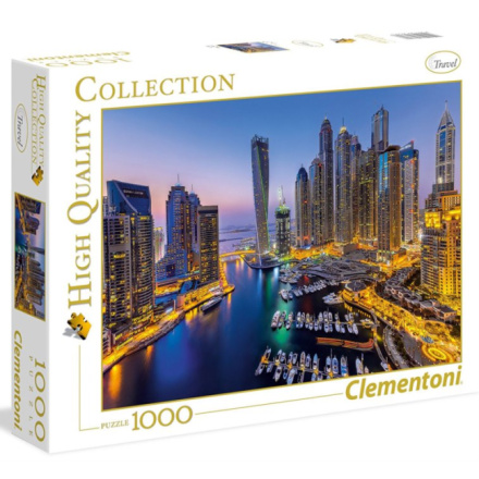 CLEMENTONI Puzzle Dubaj 1000 dílků 120549