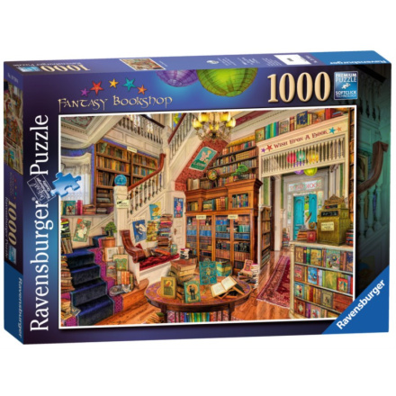 RAVENSBURGER Puzzle Fantastické knihkupectví 1000 dílků 122108