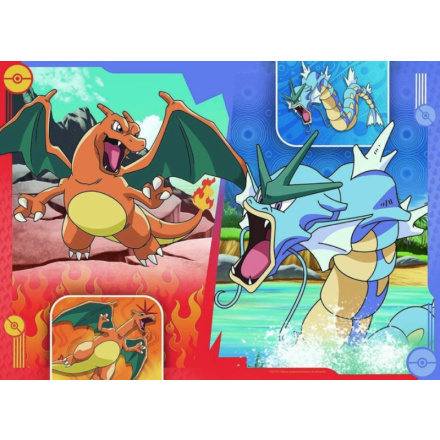 RAVENSBURGER Puzzle Pokémoni z Alola 4x100 dílků 122253