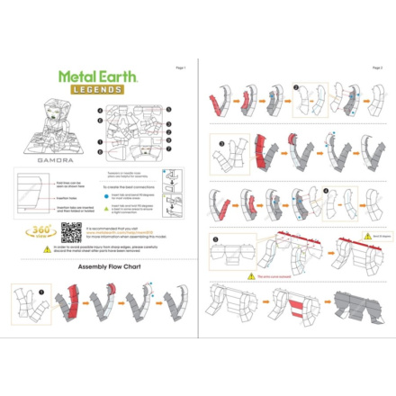 METAL EARTH 3D puzzle Strážci Galaxie: Gamora 122754