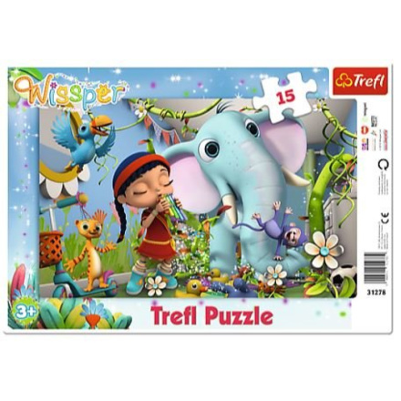 TREFL Puzzle Wissper: Melodie přátelství 15 dílků 123259