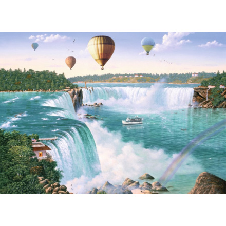 RAVENSBURGER Puzzle Niagarské vodopády, Kanada 1000 dílků 123704