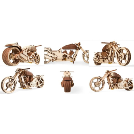 UGEARS 3D puzzle Motorka 189 dílků 123931