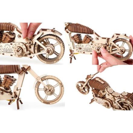 UGEARS 3D puzzle Motorka 189 dílků 123931