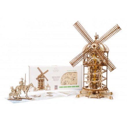 UGEARS 3D puzzle Větrný mlýn 585 dílků 124594