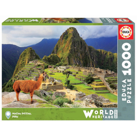 EDUCA Puzzle Machu Picchu, Peru 1000 dílků 124966