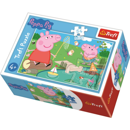 TREFL Puzzle Prasátko Peppa: U rybníka 54 dílků 125223