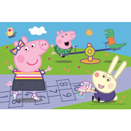 TREFL Puzzle Prasátko Peppa: Skákací panák 54 dílků 125225