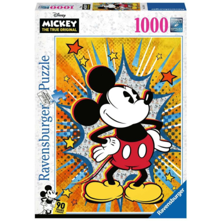 RAVENSBURGER Puzzle Retro Mickey Mouse 1000 dílků 127539