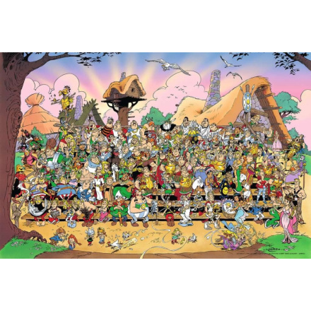 Puzzle Asterix a Obelix: Rodinná fotka 3000 dílků 128923