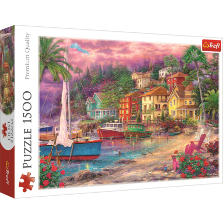 TREFL Puzzle U zlatých břehů 1500 dílků 129467