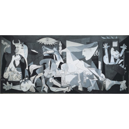 EDUCA Panoramatické puzzle Guernica, Pablo Picasso 3000 dílků 13
