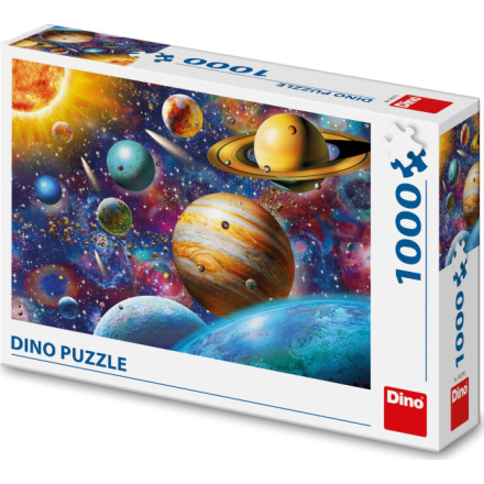 DINO Puzzle Planety Sluneční soustavy 1000 dílků 130516