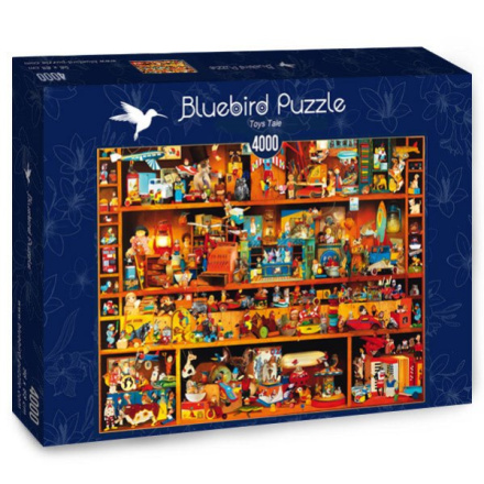 BLUEBIRD Puzzle Hračky 4000 dílků 132244