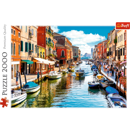 TREFL Puzzle Ostrov Murano, Benátky 2000 dílků 132535