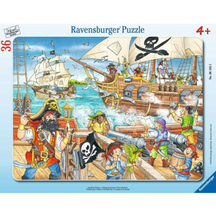 RAVENSBURGER Puzzle Bitva na širém moři 36 dílků 132626