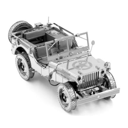METAL EARTH 3D puzzle Jeep Willys MB Overland (ICONX) 133286