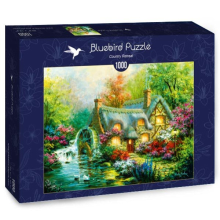 BLUEBIRD Puzzle Odpočinek na venkově 1000 dílků 133395