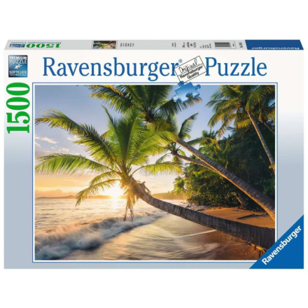 RAVENSBURGER Puzzle Prázdniny na pláži 1500 dílků 133749