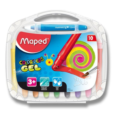 MAPED Gelové pastelky Color'Peps 10ks 135094