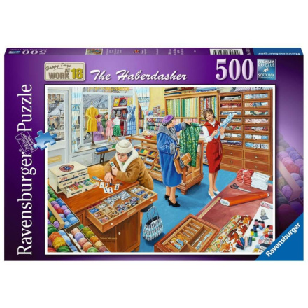 RAVENSBURGER Puzzle Galanterie 500 dílků 135164