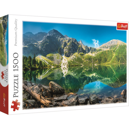 TREFL Puzzle Jezero Morskie Oko, Tatry 1500 dílků 135462