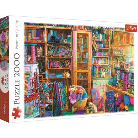 TREFL Puzzle Kočičí ráj 2000 dílků 135465