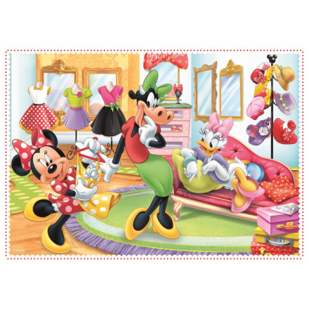 TREFL Puzzle Minnie s přáteli 4v1 (12,15,20,24 dílků) 135477