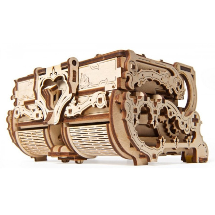 UGEARS 3D puzzle Antická šperkovnice 185 dílků 135979