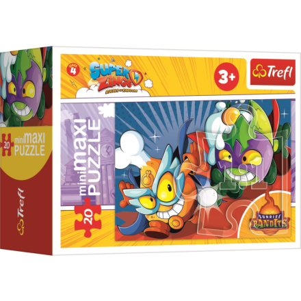 TREFL Puzzle Kid Kazoom a Super Zings: Padouši 20 dílků 136163