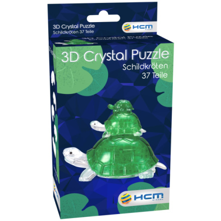 HCM KINZEL 3D Crystal puzzle Želvy 37 dílků 137255