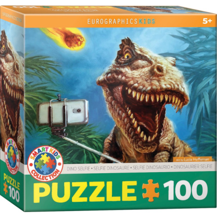 EUROGRAPHICS Puzzle Dino selfie 100 dílků 138421