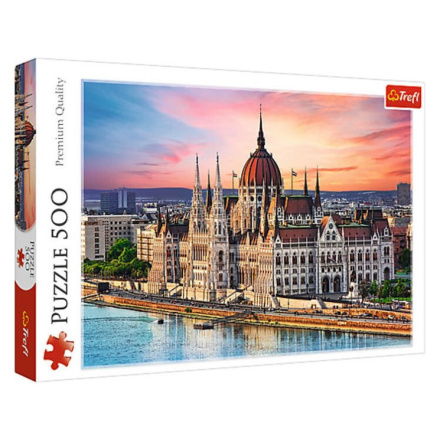 TREFL Puzzle Budova parlamentu, Budapešť 500 dílků 138564