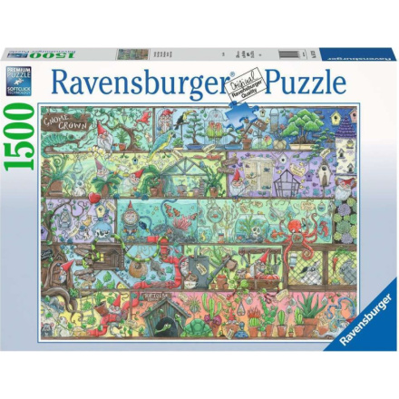 RAVENSBURGER Puzzle Trpaslíci na polici 1500 dílků 138768