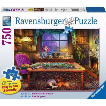 RAVENSBURGER Puzzle Útulná místa: Pro skládání puzzle XL 750 dílků 139105