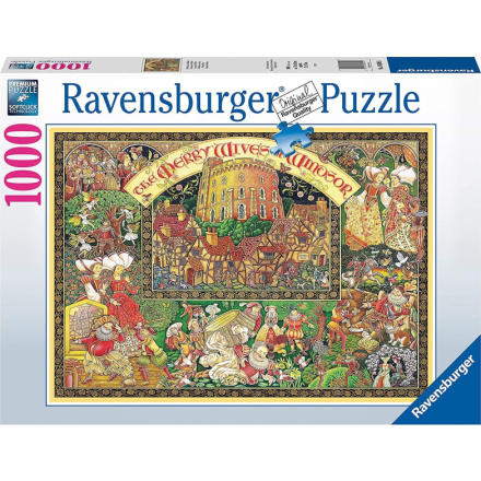 RAVENSBURGER Puzzle Veselé paničky windsorské 1000 dílků 139119