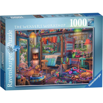 RAVENSBURGER Puzzle Tkalcovská dílna 1000 dílků 139140