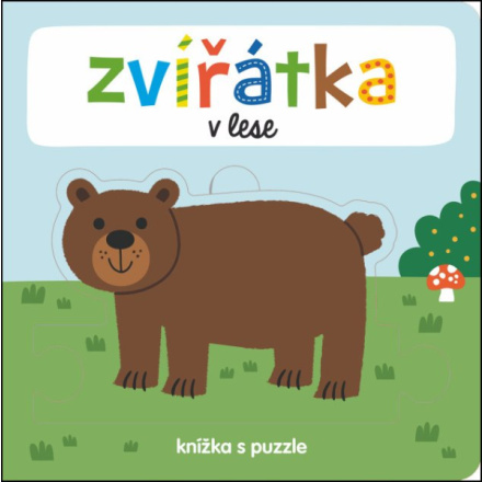 Svojtka & Co. Knížka s puzzle: Zvířátka v lese 139286