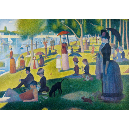 BLUEBIRD Puzzle Nedělní odpoledne na ostrově La Grande Jatte 1000 dílků 139511