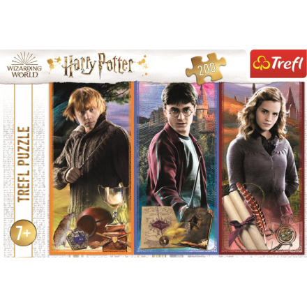 TREFL Puzzle Harry Potter: Ve světě magie a kouzel 200 dílků 140400